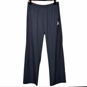 Reebok Navy Track Pants Lightweight Sporty Orange Drawstring Men's 2XL